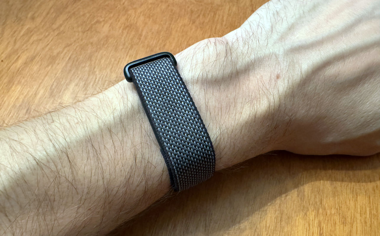 Le Google Fitbit Air est très comfortable