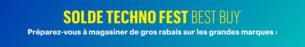 Solde Techno Fest Best Buy